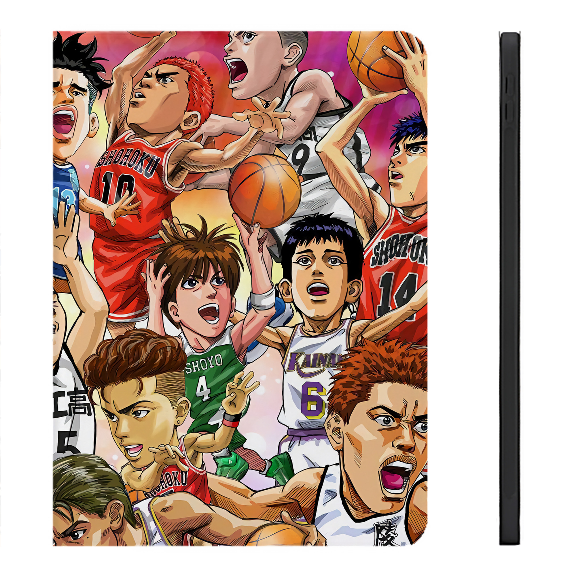 （画像用） SLAM DUNK／スラムダンク IPadケース ペンホルダー付き ブックスタイルデザイン